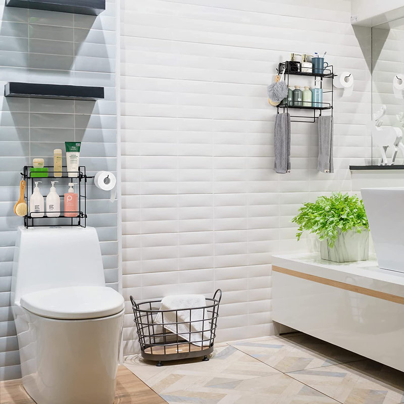 Lipkins Freestanding Over the Toilet Storage