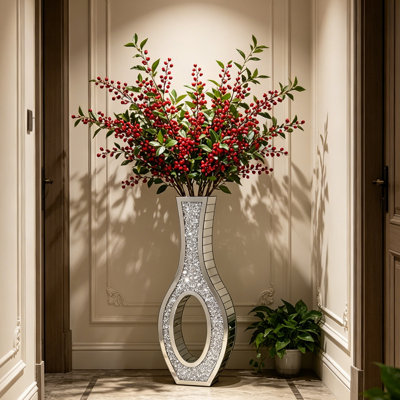 Glass Floor Vase