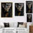 " Oriental Opulence Cat Portrait I "-95892554-95892561