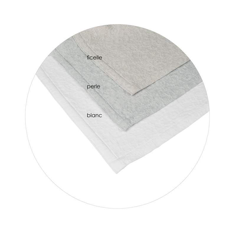 Cotton Blanket, White, 250cm x 270cm