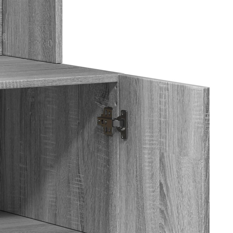 Kitchen Cabinet Set, Grey Sonoma
