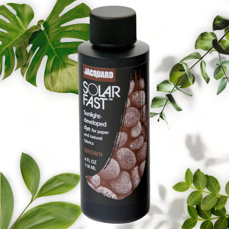 SunPrint Pro 8oz Brown SolarFast Dye for Paper Fabric