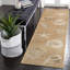 Tapis intérieur / extérieur brun clair Saldanha-1412087188