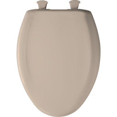 Siège de toilette allongé en plastique