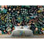 Adhésif mural floral coloré-1294663288