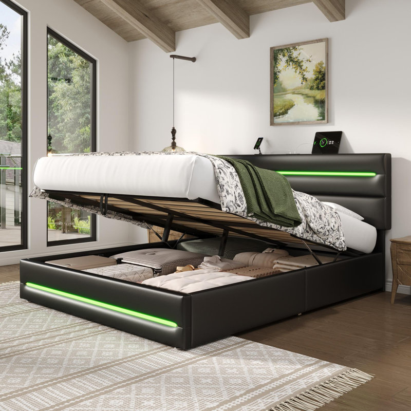 Ottoman Storage Bed, Kingsize (5')