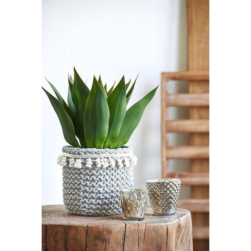 Bea Pot Planter, 10" H x 10.5" W x 10.5" D