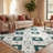 Imraan Tassel Shag Performance Geometric Rug-1545998295