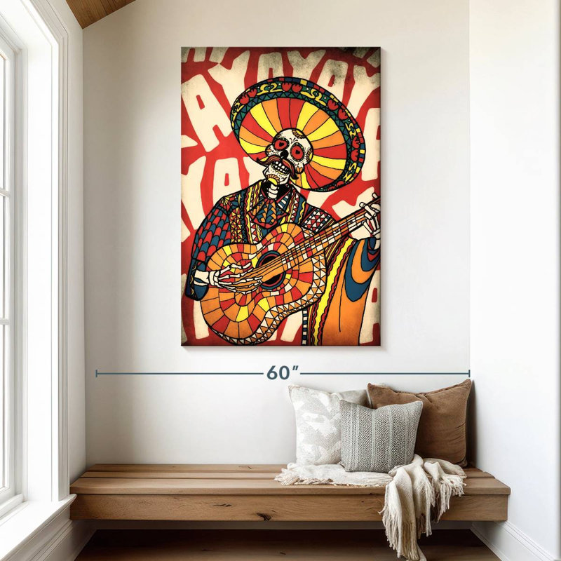 Kelan Mariachi, 48" H x 32" W