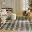 Tapis d'intérieur moderne gris anthracite James-639499998