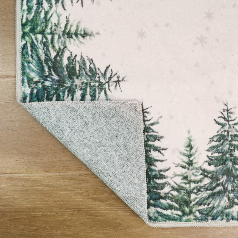 Paillasson tapis de Noël, Rectangulaire 2 pi x 3 pi
