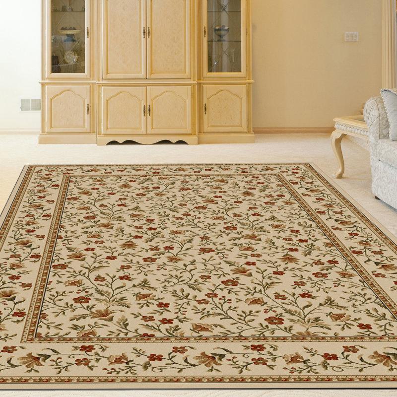Oriental Indoor Rug, Round 5'3"