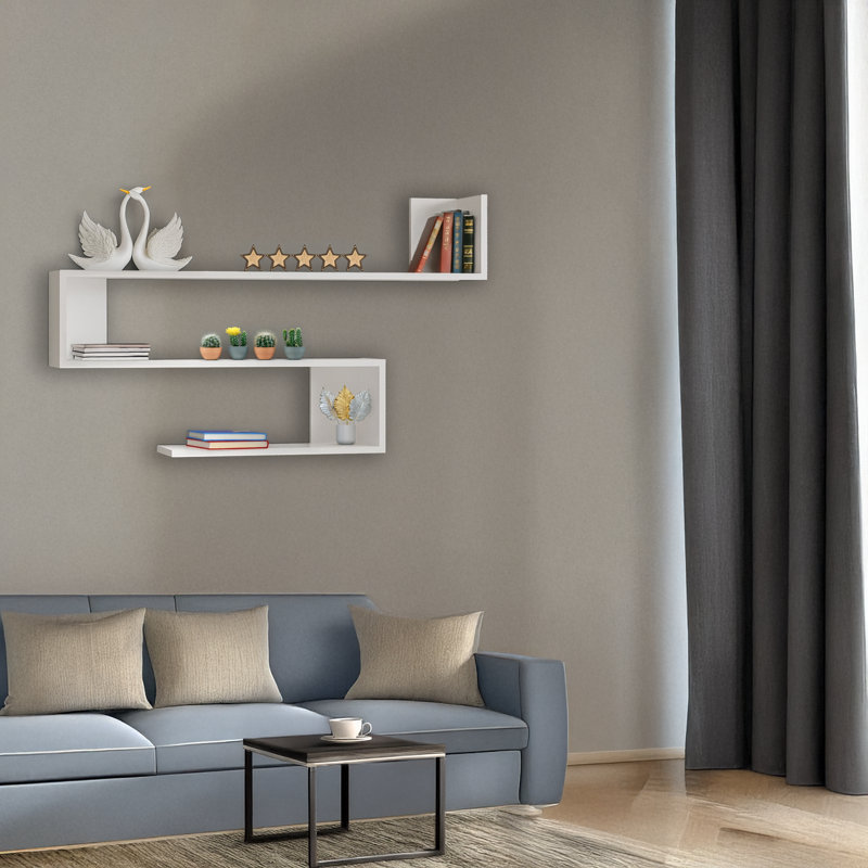 3 Tiers Wall Mounted Shelf