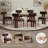 Modern Upholstered Dining Chairs with Solid Wood Legs-1486657150