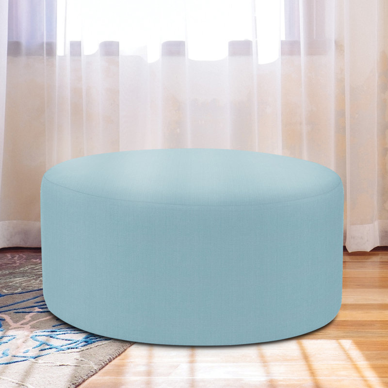Housse pour repose-pieds Shad, Bleu ciel argenté