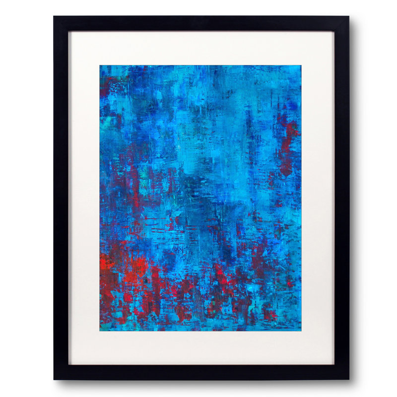 Waterfall Print by Drew Gaffney, 21.25" H x 17.25" W x 0.875" D