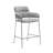 Marino Upholstered Counter Stool with Metal Frame-605346181-605208201