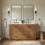 Ensemble de meuble-lavabo double 60 po Francesco-134488479-134488480