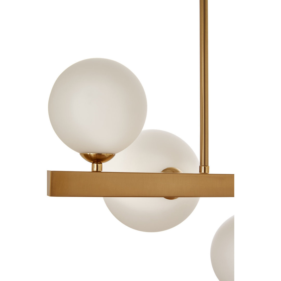 Kane 7 - Light Bronze Geometric Pendant