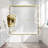 55"-60" W x 60" H Shower Door-128504514