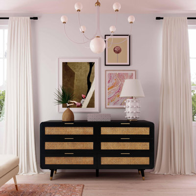 Cianciulli 6 Drawer Double Dresser by Bay Isle Home