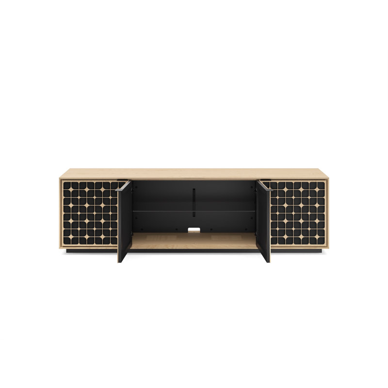 Elements - Cabinet with Rolling Plinth Base - Constellation Door, Washed Oak
