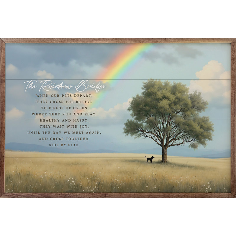 Rainbow Bridge, 10" H x 16" W