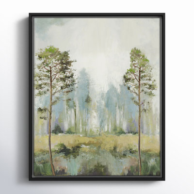 Teton "Tall Green Trees II" Print by Allison Pearce