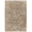 Diano Authentic Hand-Woven Handmade Beige, Tan & Gold High Pile Modern Shag Polyester Area Rug-442855347