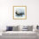 Cerulean & Gold II - Wall Art Print - Framed Fine Art Paper