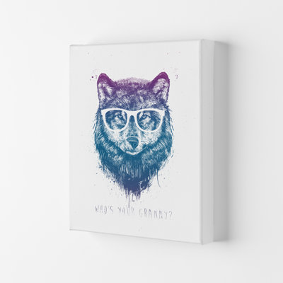 Who's Your Granny? Wolf by Mercedes Lopes Charro - Print