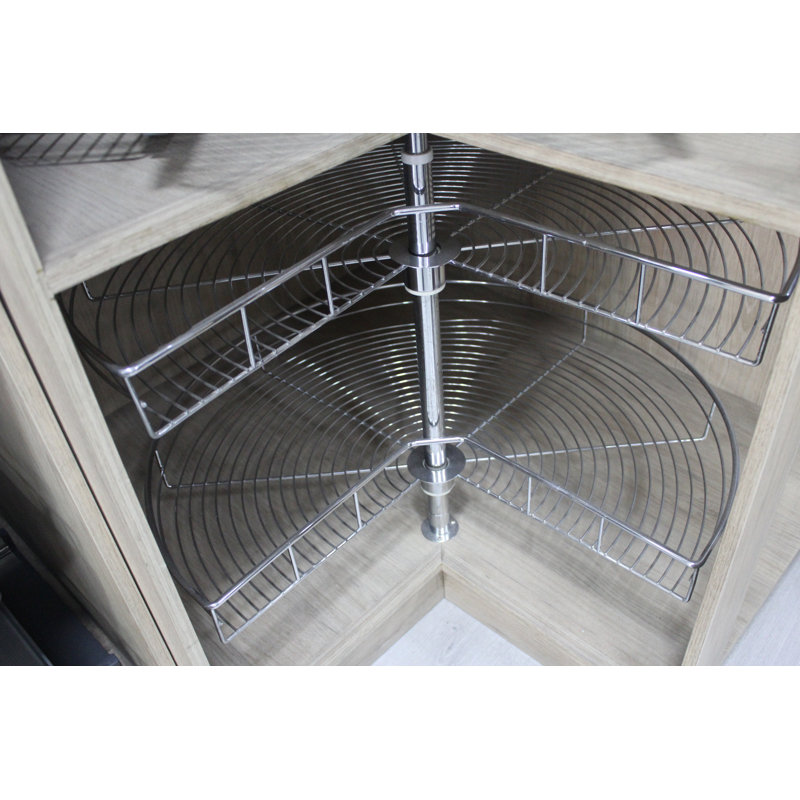 Frankie-Jay Steel Lazy Susan Organizer