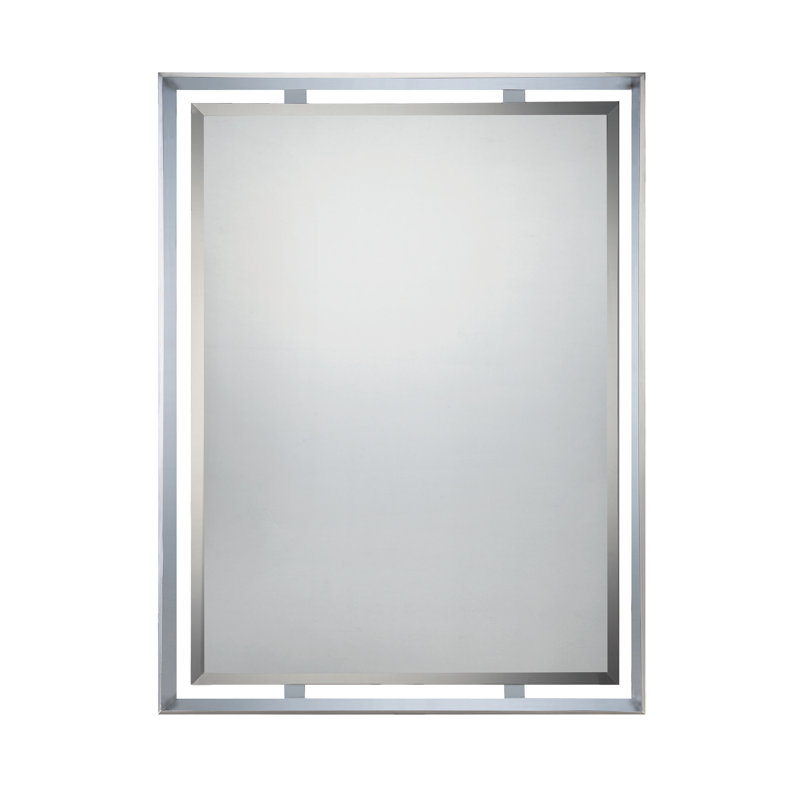 Calena Metal Flat Wall Mirror