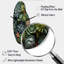 Green Succulents Natures Sculptures - Grande sculpture d'horloge murale verte-104243066