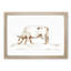 Grazing Cow by Jean Bernard - Picture Frame Drawing Print-55575365-55575364