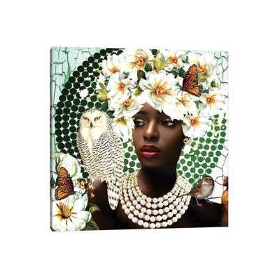 Pearls In Bloom by Yvonne Coleman Burney - Print on Canvas