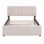 Lit plateforme tapissier Teddy-988861707