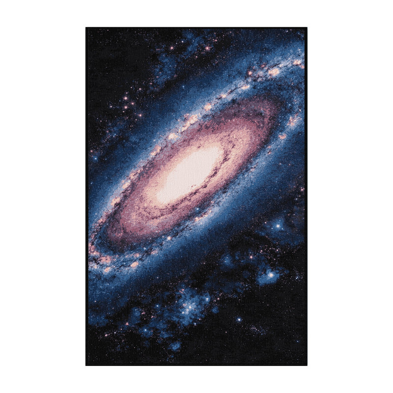 Tapis gris lavable à la machine, Rectangle 5 pi x 7 pi