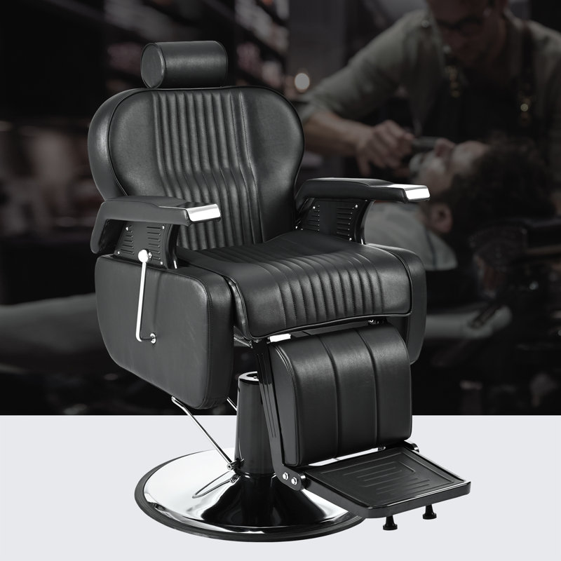 Fauteuil de coiffeur inclinable robuste
