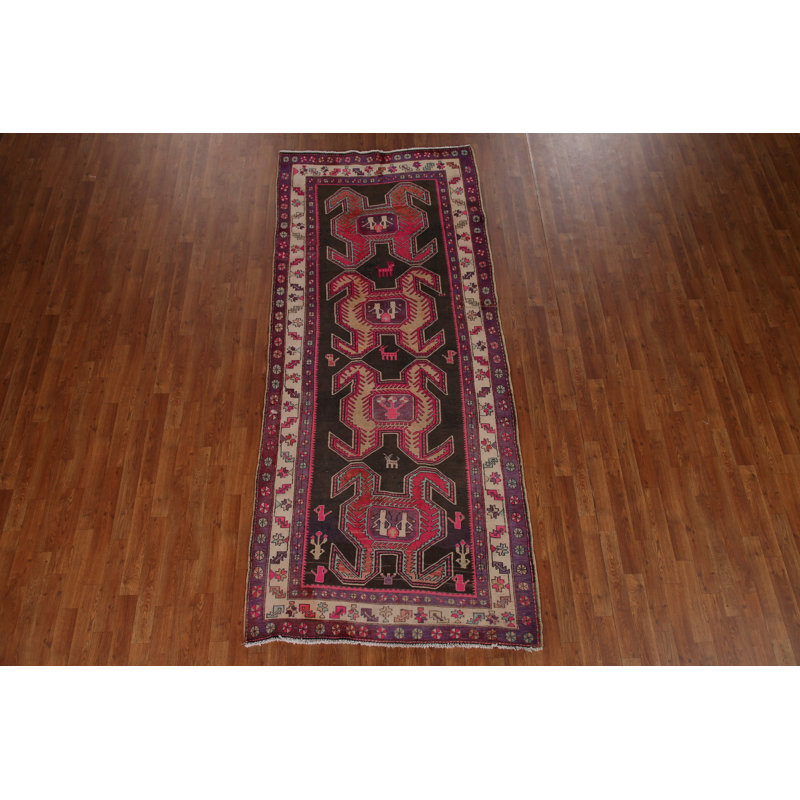 Tapis de couloir traditionnel fait à la main 4 x 10