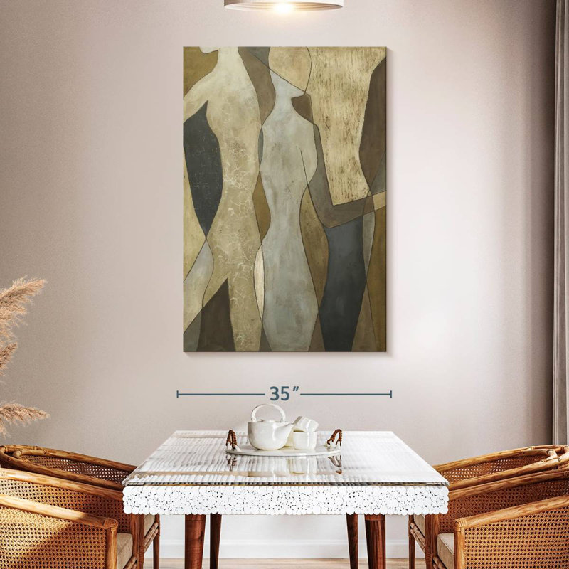 Leisha Figure Overlay II, 51" H x 34" W