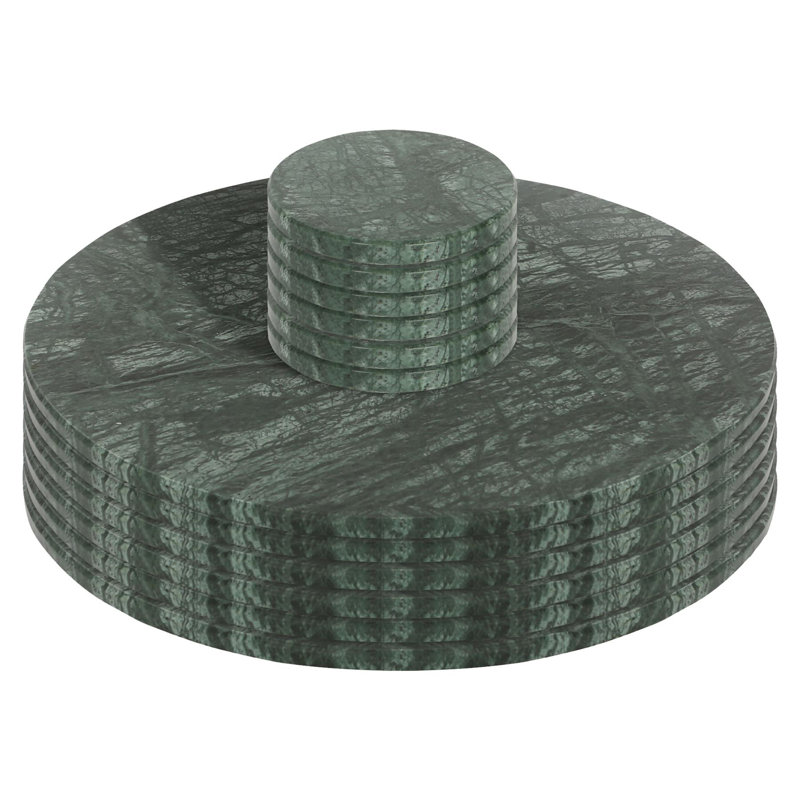 Argon Tableware Marble Placemat And Coaster Set