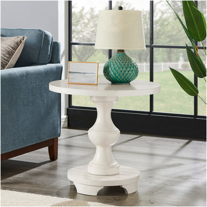 Table de bout Caesar, White