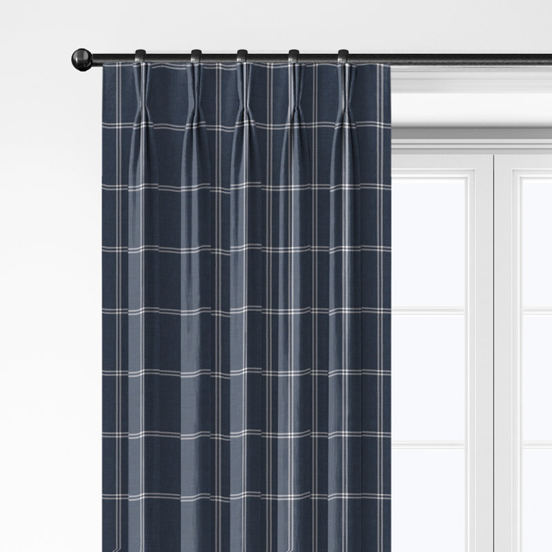 Ensemble de 2 rideaux en coton Shay, L 20 po x L 96 po