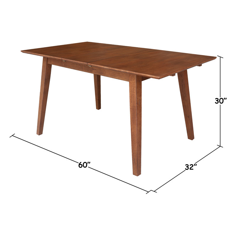 Table de salle à manger Montana, Distressed Oak, Distressed Oak