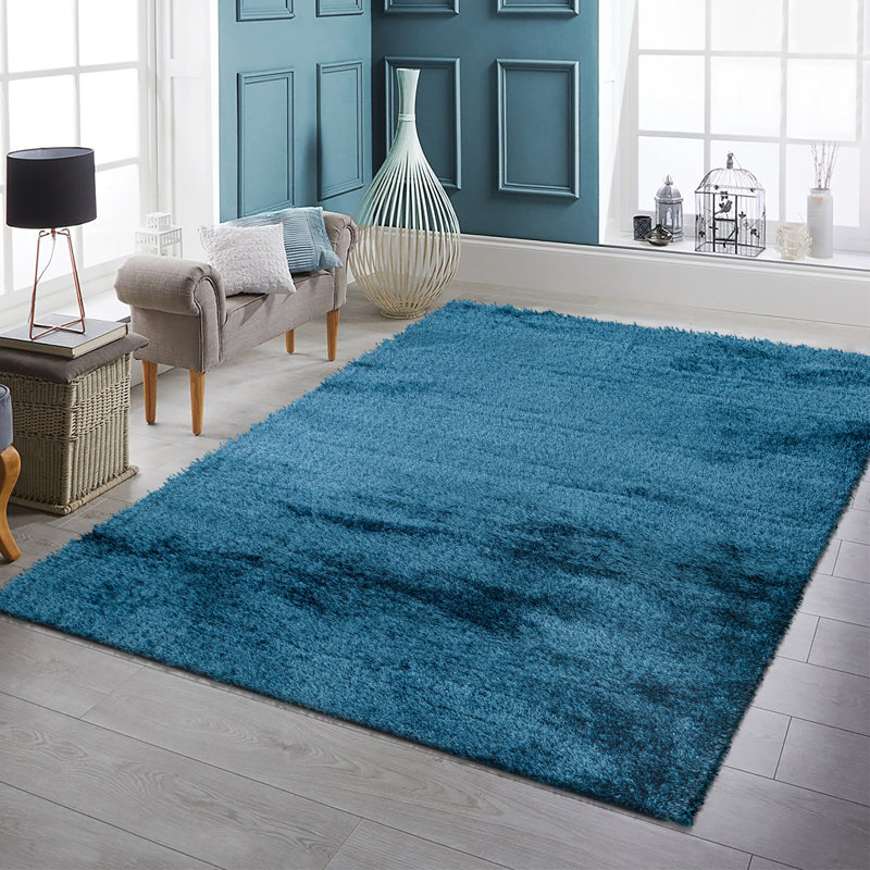 Solid Colour Area Rug, Rectangle 60 x 110 cm