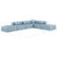 Canapé modulaire en similicuir 6 pièces Houswerth-94884345
