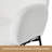 Modern Upholstered Boucle Dining Chair with Armrests and Large Seat-1684088841