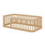 Structure de lit en bois avec clôture-1179921207