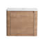 Meuble-lavabo mural 24 po en contreplaqué avec porte à fermeture en douceur (lavabo exclu) | Idée de cadeau